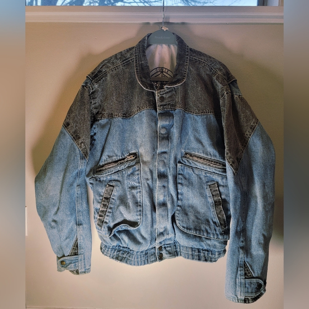 Vintage Grunge Jean Jacket By Dual Control